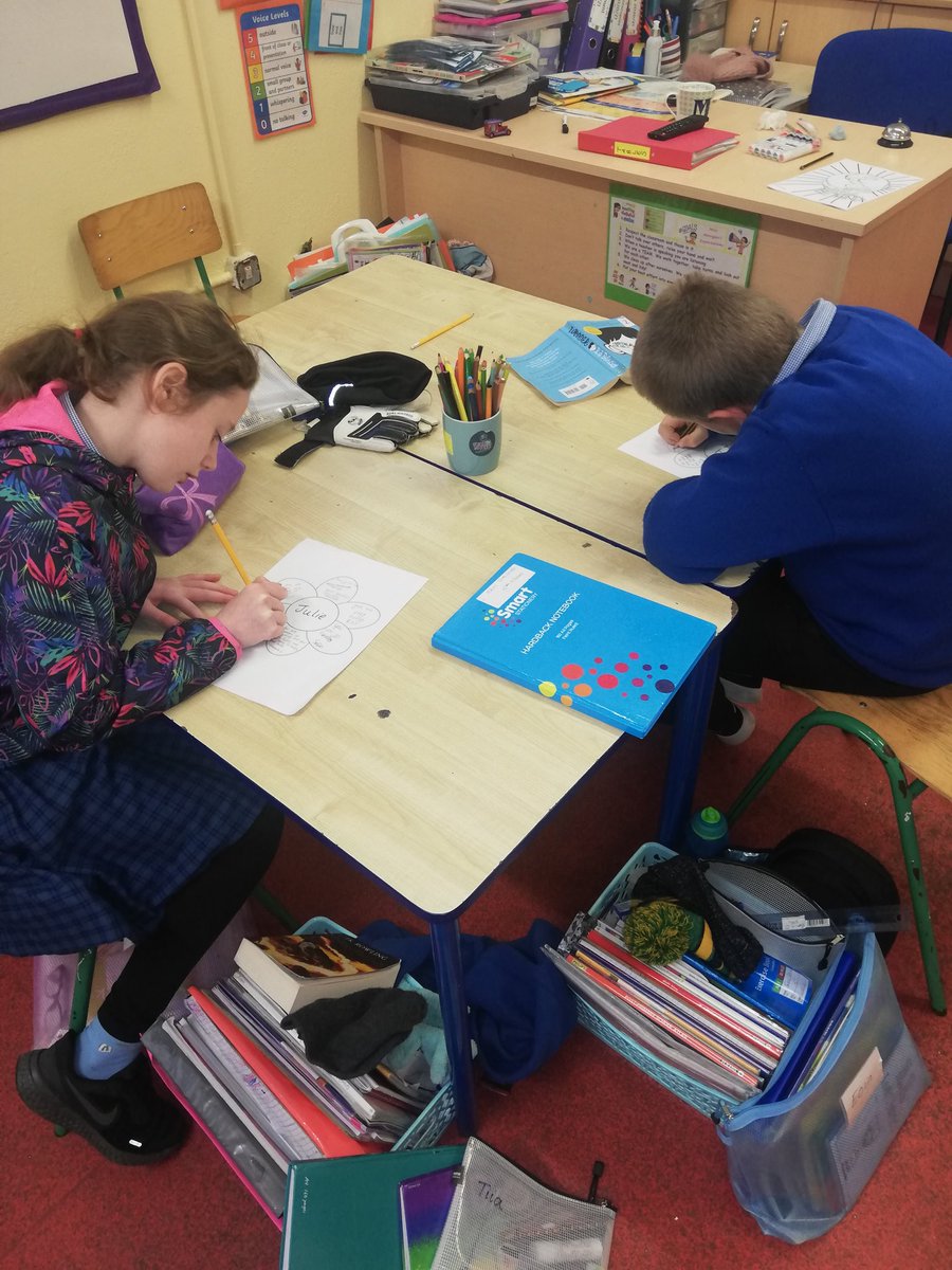 moveenns's tweet photo. To celebrate #WorldKindnessDay we created compliment flowers describing our wonderful classmates.💐"In a World where you can be anything BE KIND"😊#rang5 #rang6 #Wonder https://t.co/dbFtlG5bGL