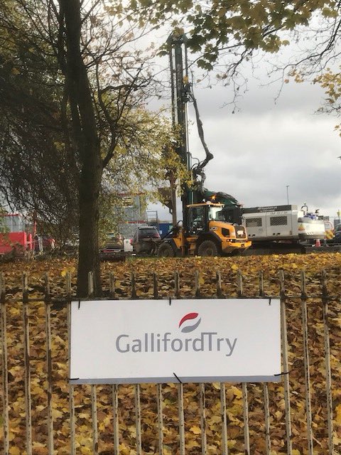 manybucks's tweet photo. Off and running for  @gallifordtry at the Salford IMU project for @SalfordCouncil @SalfordRoyalNHS with piling and drainage works pushing ahead this week.
@ProcurePF @DAYArchitects @DAYPM3 https://t.co/5vp4s402H8
