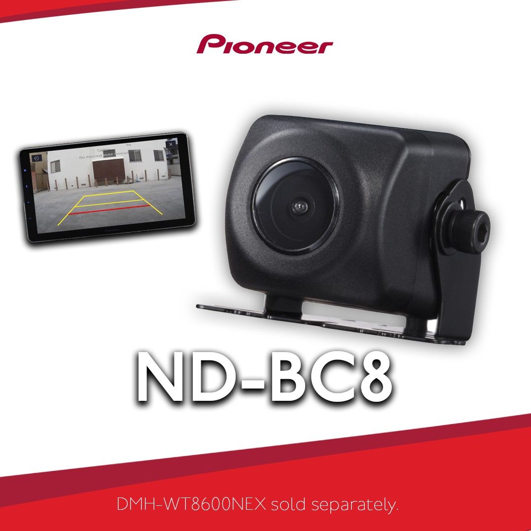 PioneerUSA's tweet image. Make sure the coast is clear! The ND-BC8 back-up camera pairs perfectly with our NEX in-dash receivers for a better peace of mind. NEX receiver sold separately.  #pioneercaraudio #driverassistance #backupcamera #connectedcar
