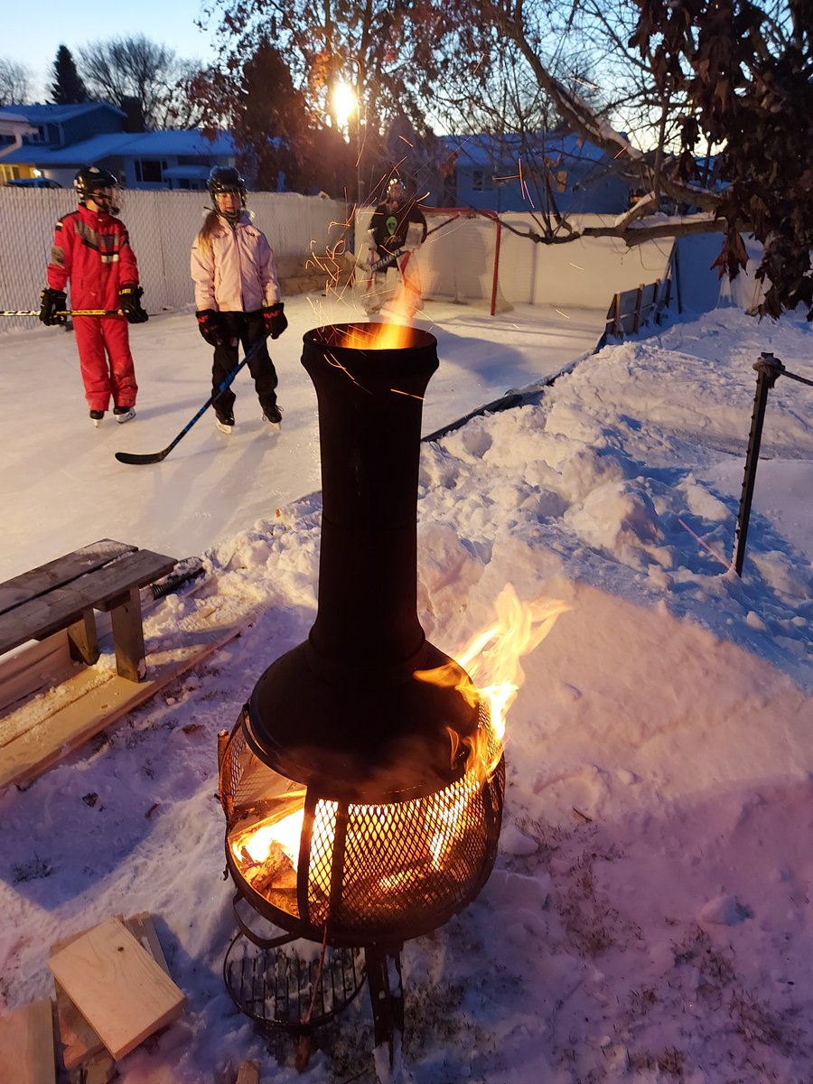This is year #8 for this #YLL ODR and the earliest to be ready to skate on. As you can see this Outdoor Goalie is "on Fire" making saves!
<a href="/RinkWatchOrg/">RinkWatch</a>
<a href="/LloydSteelers/">Lloydminster PWM Steelers U18 AAA</a>
@lloydconnected <a href="/onthebenchcrew/">On The Bench</a>
<a href="/ShannonSzabados/">Shannon Szabados</a>