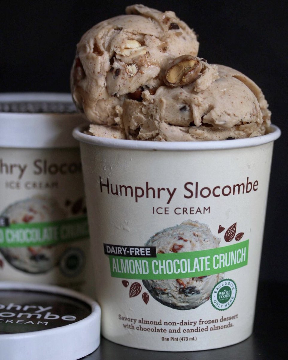 humphryslocombe's tweet photo. 🌱Almond Chocolate Crunch is our creamy-dreamy, candied almond amaze! This #dairyfree #butdelicious #icecream creation made in partnership with @ChefMelissaKing is #vegan so everyone can dig into the deliciousness. 🌿 https://t.co/JDJiITQmP3 https://t.co/BCAUyDZzw6