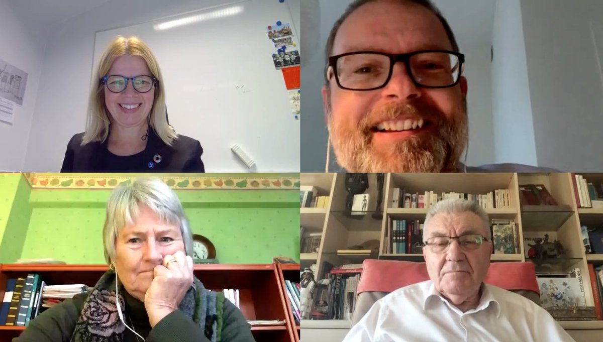 NJFSweden's tweet photo. Many thanks to our invited speakers at the #NJFconference2020 JPB @ERC_Research, @tobbekrantz @Utbdep, Pam Fredman @IAU_AIU, Maria Thuveson @Vetenskapsradet for the productive discussion at all levels. https://t.co/0DmSUkNrgG