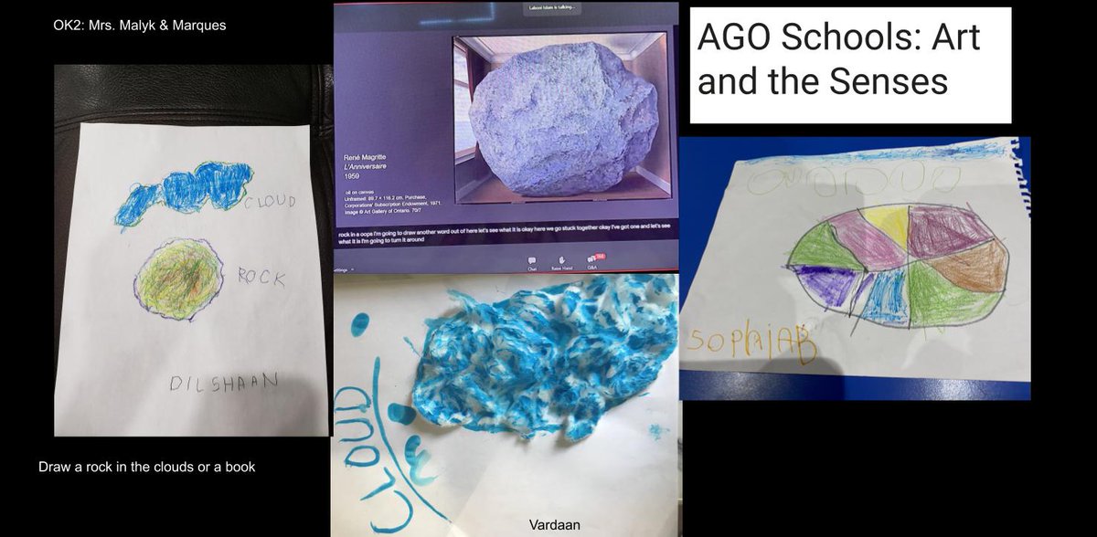 MsM_Kindies's tweet photo. Last week OK2 went on a virtual field trip to the AGO! @ElishaMalyk #Agoschools @PteBuckamSingh @PeelSchools https://t.co/wVQF0ukHFj