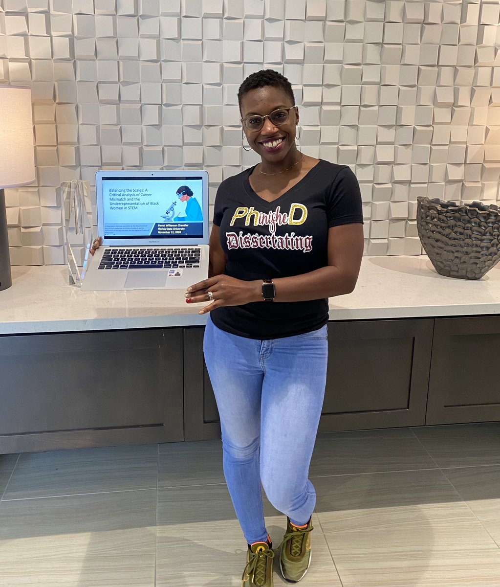 DrJChand's tweet image. And yesterday I did a thing - I became Dr. Jhenai Wilkerson Chandler !!! Thank you to God and my village for getting me here. I honestly don’t have any words yet. Just overwhelmed with joy and gratitude! #firstgendocs #blackwomenphds #FSUGrad2020 #chainbreaker