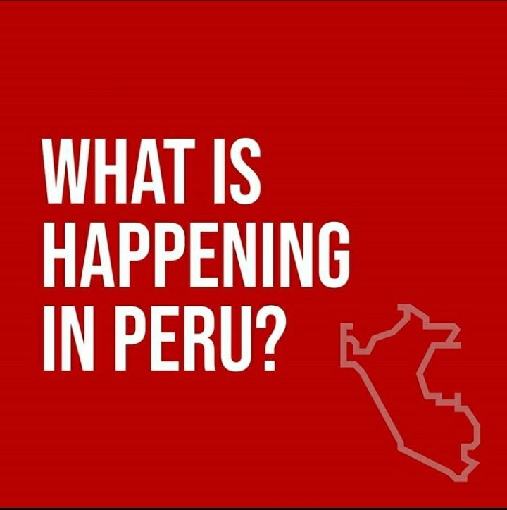 shawnalabrasa's tweet photo. ¿Qué está pasando en Perú?/ What's happening in peru?🇵🇪
créditos: @/sspxs (ig)
#GolpeDeEstadoEnPeru
#MerinoNoEsMiPresidente #Merinonomerepresenta #MarchaNacional #HoyElChongoEsOtro https://t.co/Jyxy0PfXYa