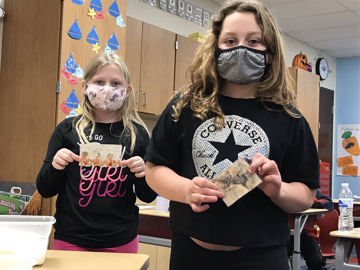 MissBealsecond's tweet photo. Today we are archeologists digging into how our lives have changed over time! 
.
.
.
@els_eagles @Principalwank https://t.co/e4bCKVyGq7