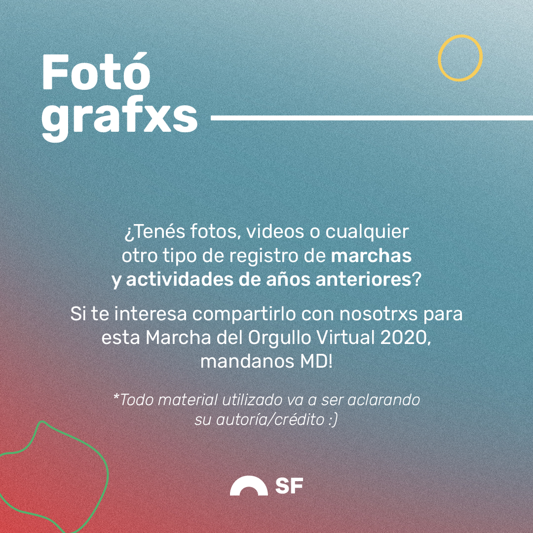 mesadelorgullo's tweet photo. 📣 ¡ABIERTA LA CONVOCATORIA! 🌈

 Artistas, emprendedores y registros de marcha anteriores.

+Info: https://t.co/riCA2TOUPY
marchadelorgullosf@gmail.com https://t.co/kwsTFraFqn