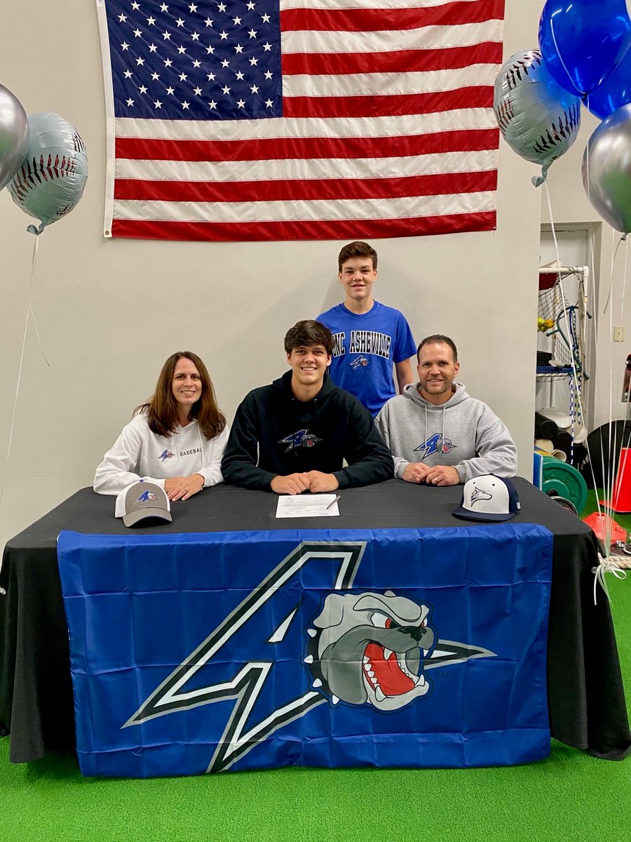 APCRaleigh's tweet photo. Congratulations to Senior Cole Schiff, an @APCRaleigh client, who recently signed his National Letter of Intent to play baseball at the UNC-Asheville. Cole is the son of @APCRaleigh Physical Therapist, Brian Schiff. Go Bulldogs!
@ColeSchiff2  @brianschiff https://t.co/ck7HzON1TU