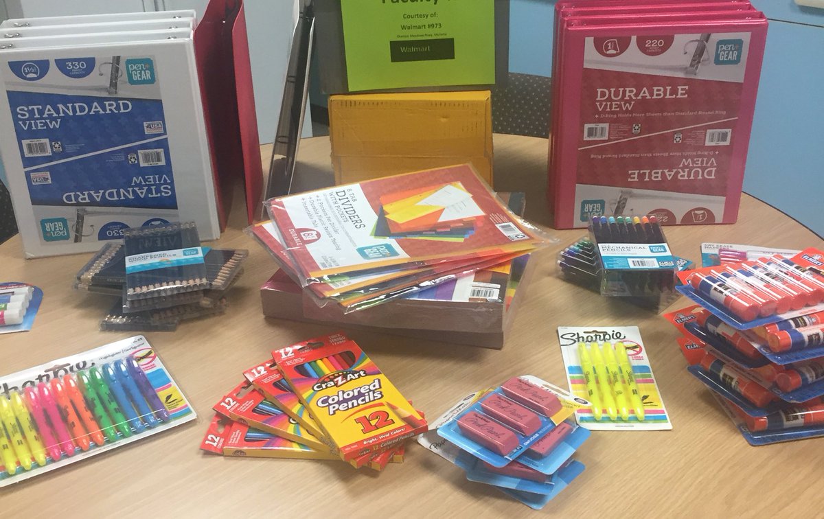 CtaeSprayberry's tweet photo. Thank you @Walmart #973 for the amazing goodies!! It was like early Christmas when we walked into our lounge! @SprayberryHigh @CobbSchools #shspositiveposting https://t.co/AvmCMZhHdR