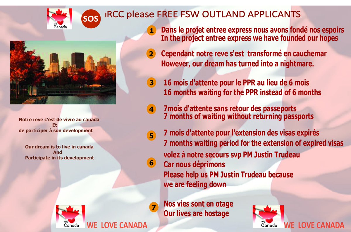Ircc Please Free Fsw Outland Applicants Irccsos Twitter