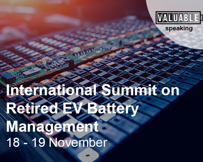 Valuable_UK's tweet photo. Our partners @Tevva_EV will be speaking at the International Summit on Retired EV Battery Management next week. There's still time to register and tune in, so don't miss it! Especially easy to access, as it's online. https://t.co/zW7CEAU4nt #electricvehicles #batteries https://t.co/uhpr5B9JLQ