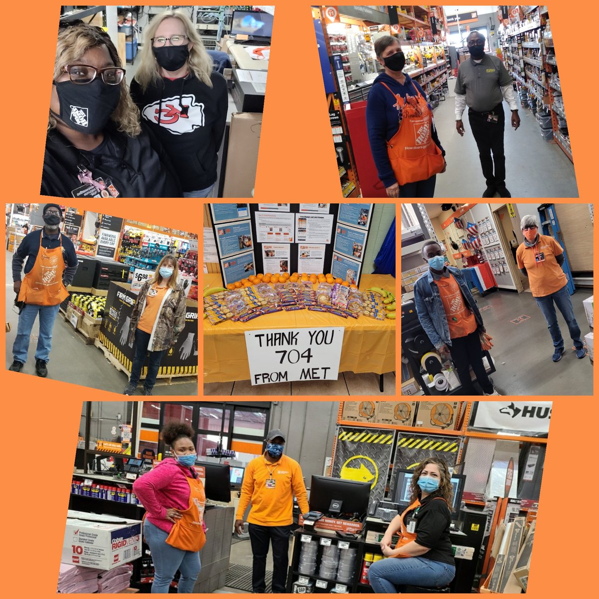 It's a Fabulous Family Friday and we're still celebrating. You can catch all the orange blooded folks working together all over the store. #OneHomeDepot #METpartnershipwk #D73 #Str704 <a href="/christydumas/">Christy Dumas</a> <a href="/The1ToniS/">Toni S.</a>