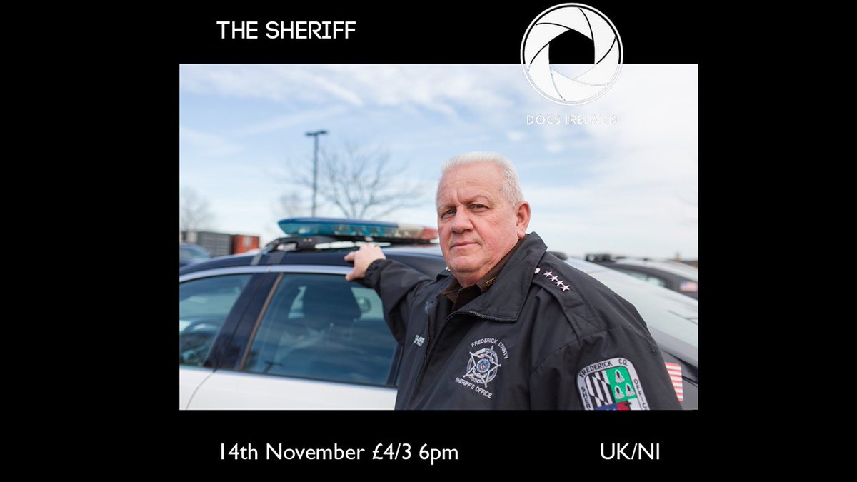 DocsIreland's tweet photo. Streaming from 6pm this evening...
THE SHERIFF follows the 2018 election bids of candidates in Maryland and North Carolina, battling to be the top law enforcement officer.
Two Counties. Two elections. The Race is on.
https://t.co/73cGoJ7ToG
#bff20 #docsireland2 #thesheriff https://t.co/9A1MYIpF7p
