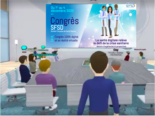Sfsd_fr's tweet photo. Médecins, infirmières, pharmaciens et professionnels de santé: ne ratez pas le congrès de la SFSD en réalité virtuelle pour des masterclass et ateliers inédits dédiés à vos métiers.#télésanté #télésoin #santédigital #congrèsSFSD @yann_ledouarin https://t.co/0pwQztMbQA https://t.co/rb7ilJ3pTL