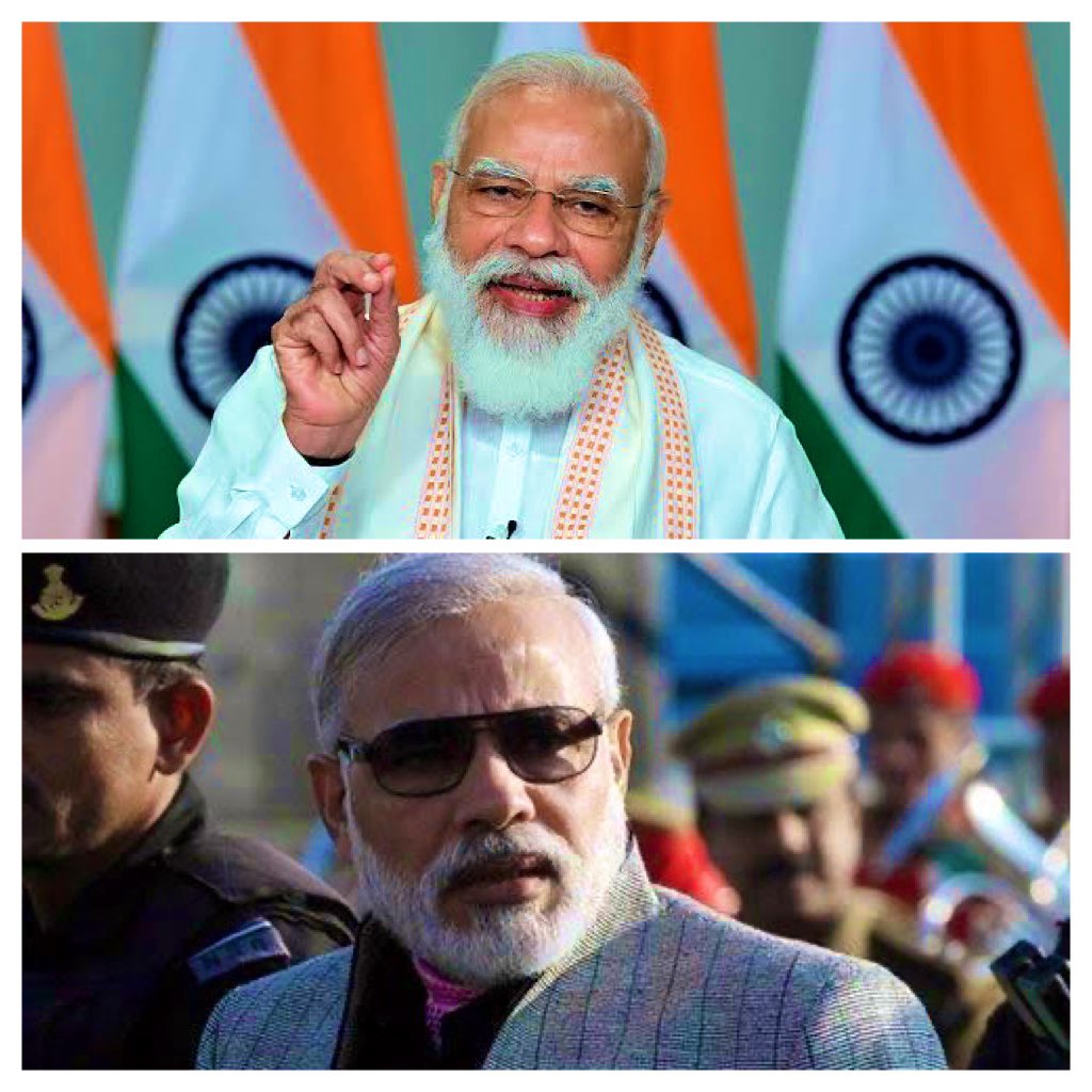 aslikabira's tweet photo. Respected PM @narendramodi ji
सर देखते हैं कोन पहले दाड़ी कटवाता है..😊😊
मुझे तो बहुत सुनना पड़ता है सर हर रोज़😔😔
#challenge
#beardchallengewithmodi
#modibeardlook
#modilook
#AatmanirbharBharat
#HappyDiwal #IndianArmy https://t.co/ld3rb3UcQJ