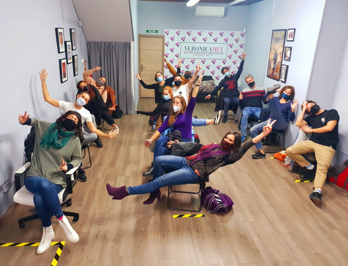 Así acabamos otro Taller de Preparación al #Casting con DÉBORAH BORQUE en <a href="/VMeyEstudio/">Verónica Mey Estudio</a> del 10 al 12 de Noviembre de 2020. ¡Mejor, imposible! #Cine #SeriesTV ¡Gracias, Déborah, por tu profesionalidad y cariño; y al fantástico grupo de #actores y #actrices que nos ha acompañado!❤️