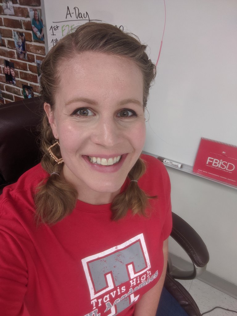 On Fridays, WE wear red! #tigerpride365