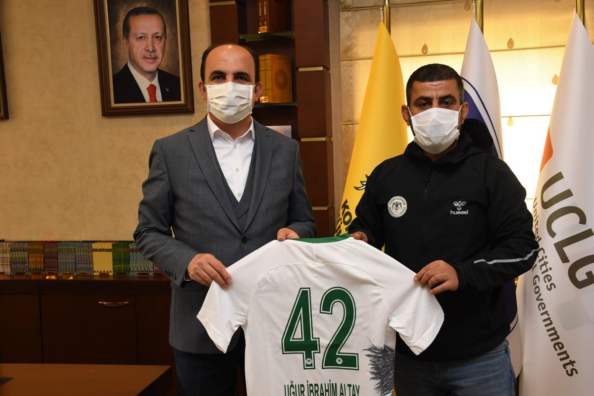 Nalcacililar's tweet photo. Konya Büyükşehir Belediye Başkanımız Sn. @u_ibrahim_altay makamında ziyaret ettik. 

Başkanımıza ve ekibine gösterdiği yakın ilgi için şükranlarımızı sunuyoruz. https://t.co/7iWKCIM20O