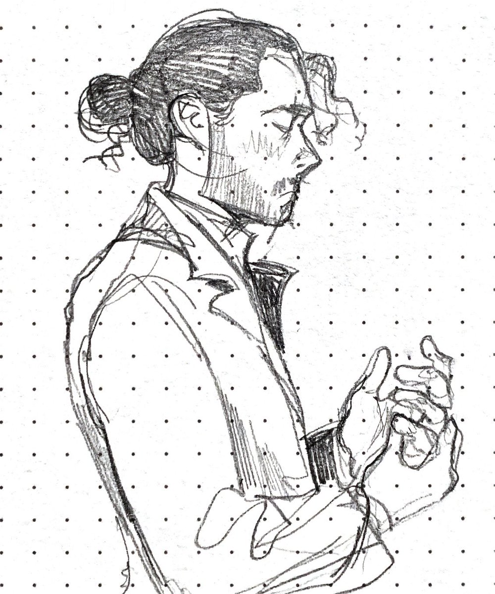 a little hozier sketch for today :-) 