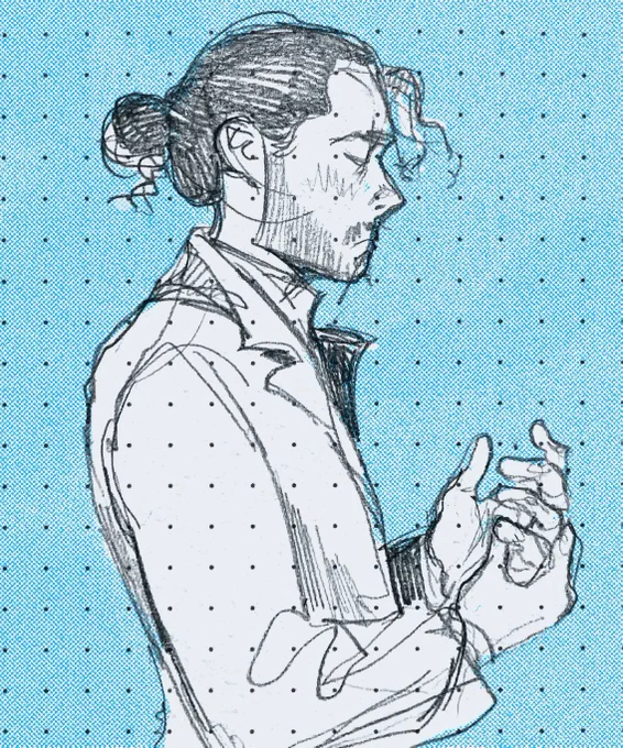 a little hozier sketch for today :-) 