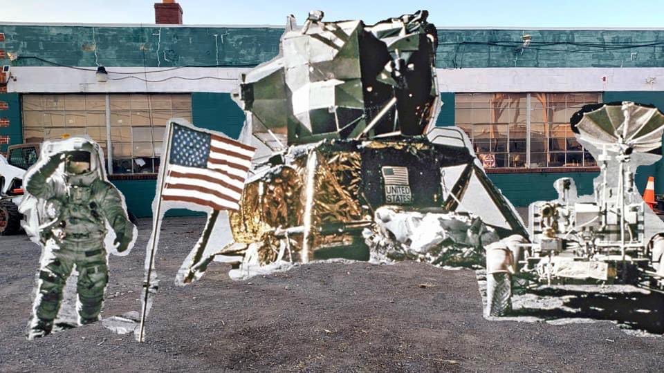 Saturday morning was not our first rodeo. Here’s a still shot from 1969, back when we were only licensed for 2 Seasons Total Landscaping.