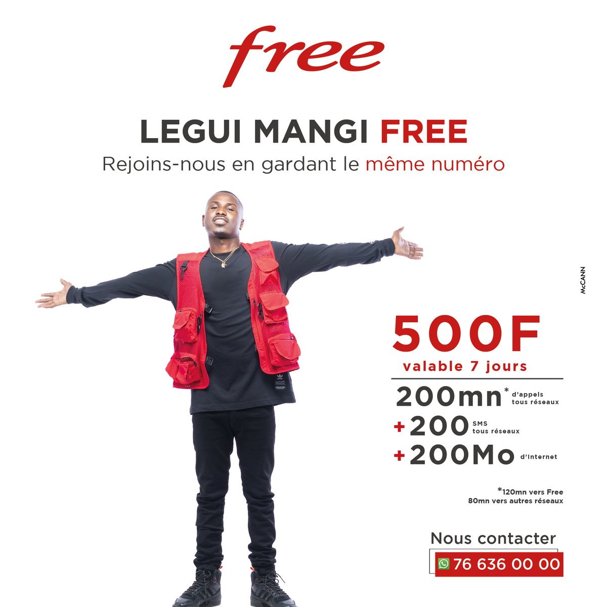 YasSenegal's tweet photo. Qu’est ce qu’on peut avoir avec 500F chez Free ? Pour 500F seulement, tu peux profiter de notre forfait #appelsmax avec 200mn d’appels + 200 sms tous réseaux et 200Mo d’internet valable 7 jours 😉

Legui mangi Free, rv au #155# ou sur MyFree

#Maya #TeamFree https://t.co/GmcItPOkOU