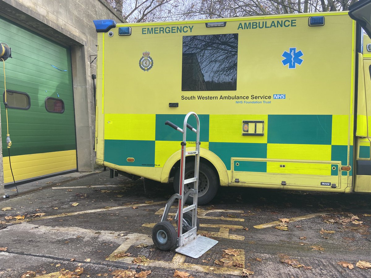 ed_bowyer's tweet photo. Huge thank you to @MardanBath for the loan of sack trucks to help remove items from @Wilts_SWASFT Bath station today. https://t.co/YWS3osCQfx