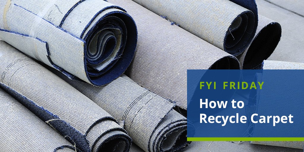 Quietrecycling's tweet photo. How should you #recycle a #carpet? Use @CarpetCycle #QuietTech #Recycling #CarpetRecycling #EcoFriendly #FYIFriday @TerraCycle @SJ_Program @RethinkWaste https://t.co/LxSNcGelFs