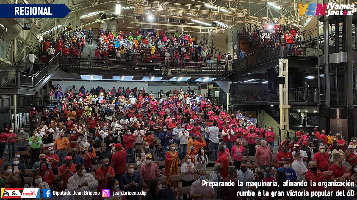 GSS_PSUV's tweet photo. 🗣️Gracias compatriotas, Jefes de UBCH, Jefes Comunidad y Lider de Calle con tu #DISCIPLINA y #CONSTANCIA hemos revisado la RAAS y la auditoría fue un éxito. #VamosJuntos rumbo a la #VictoriaPerfecta6D #VenVotaConmigo
#ComunicaciónDigitalPorLaVerdad https://t.co/5G5pp7hZfG