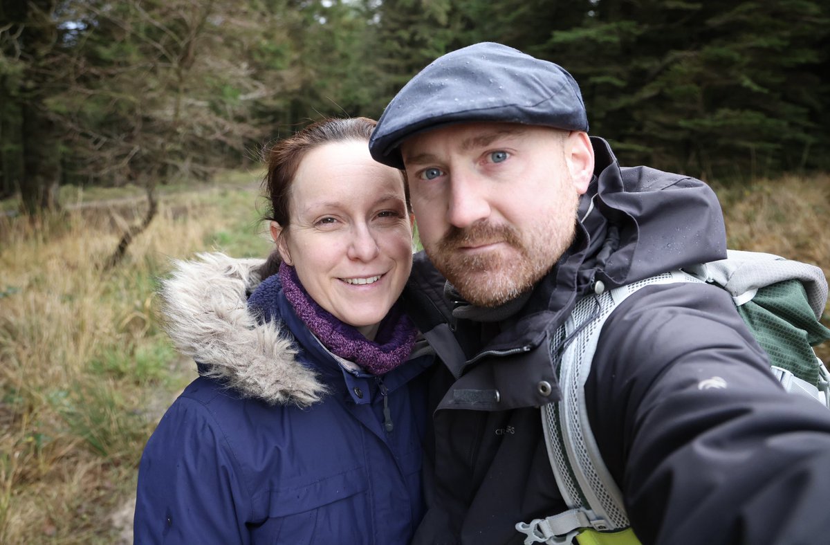 fletchera108's tweet photo. No better way to spend a day off, woodland walk around Beacon Fell #Lancashire with the wife and pooch. #thegreatoutdoors #3leggedfriend #lockdownphys https://t.co/XvnN0YOUFJ