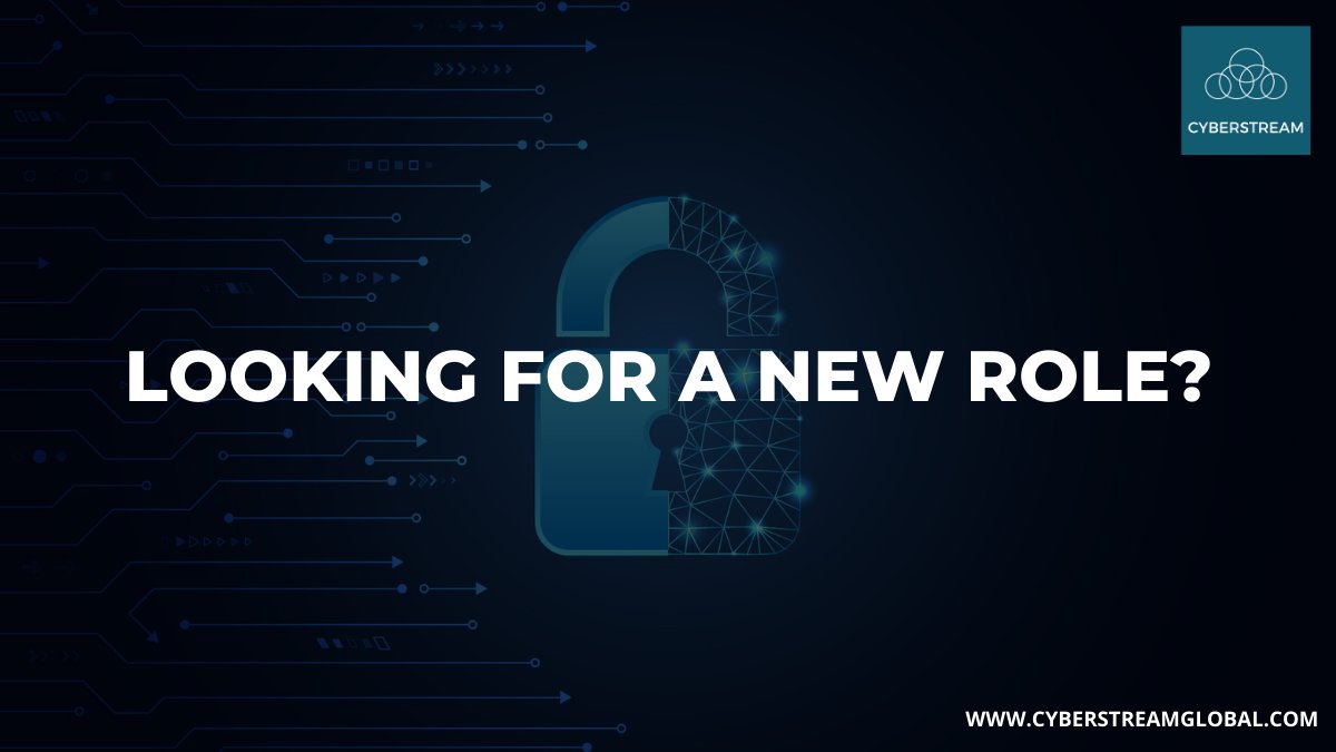 XcedeGroup's tweet photo. Discover your next career opportunity with #CyberStream : https://t.co/sxD74If3FG
#JobsInCyberSecurity #itsecurity #infosecurity #networksecurity #cybersec #informationsecurity https://t.co/vtMpoTbwn9