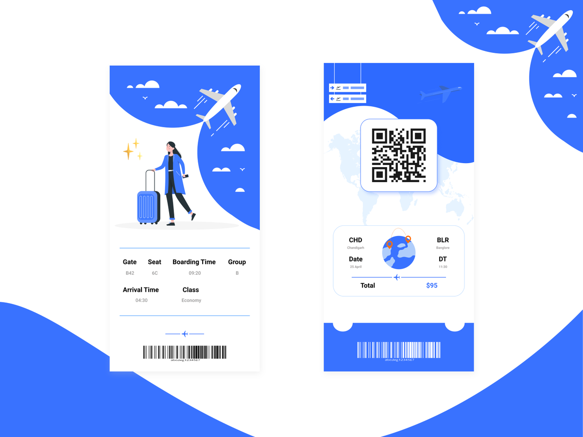 Sehajssm's tweet photo. @tweeter Boarding Pass design

hey, this is my 24 entry in dailyui design challeneges

Please share your suggestions or feedback,
If any,I would greatly appreciate it

#dailyui #024 #DailyUI024 #dailyuichallenges
#boardingpass #webdesigners #uidesigners #flights
#flightapp https://t.co/0lJaJCwaaa