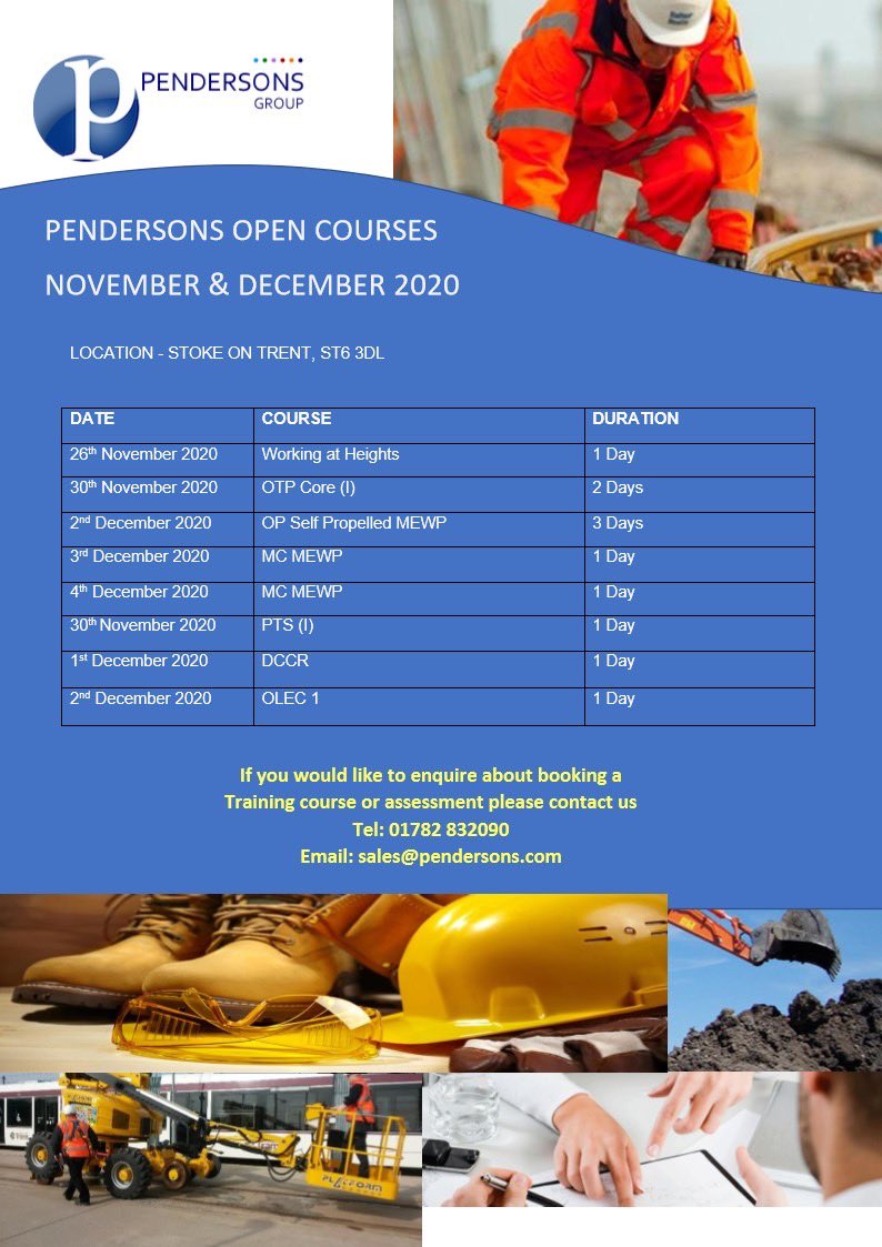 Pendersons's tweet photo. Railway courses in Stoke on Trent and Milton Keynes. Phone 01782 832090 for more details #rail #railway #otp #pts #trackmaintenance https://t.co/U2Hz3byhx7