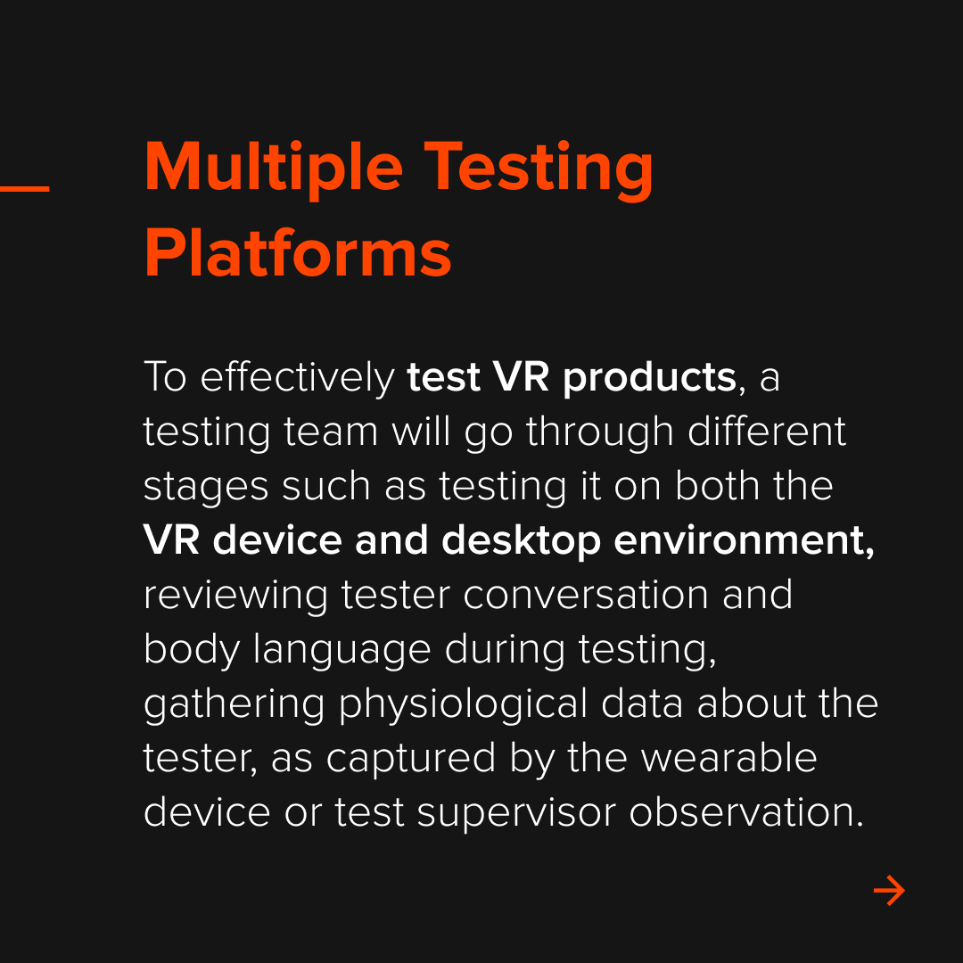 tonic3com's tweet photo. #VR testing can't be approached in the same way as other software applications. By applying #UX knowledge to VR, testing programs conducted by experienced teams can help companies maximize their #VirtualReality investment. 

Want to learn more? https://t.co/7s1E1nccFd https://t.co/lMs05n2eyB