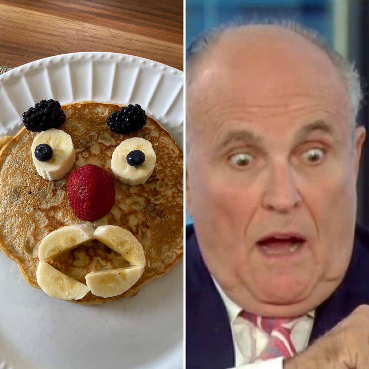 In honor of the  #MillionMAGAMarch Here is my Pancake Art of Fox News Hosts(and French Toast Geraldo)