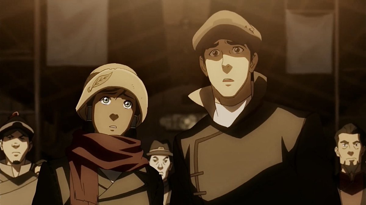 korrasFav's tweet photo. Mako trusted Korra from the beginning enough where he let Korra wear his dad’s scarf. I don’t know what to do with this information but I feel it’s significant https://t.co/vvwSlGKD86