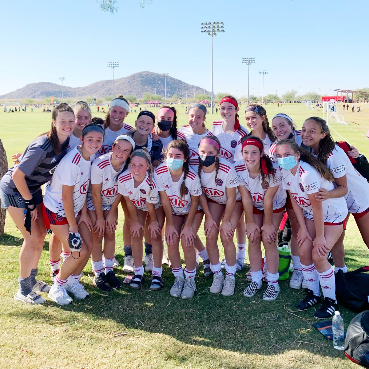 TulsaSC0304ECNL's tweet photo. Our first game of #ECNLAZ was a solid 4-0 WIN! Goals by Caroline, Piper, Segen and Jordan, assists by Bri, Caroline and Jordan, and a SHUTOUT by our Defense 👏🏼👏🏼👏🏼 #TulsaSC04ECNL #TulsaSCStrong https://t.co/HEVGR0NyUW