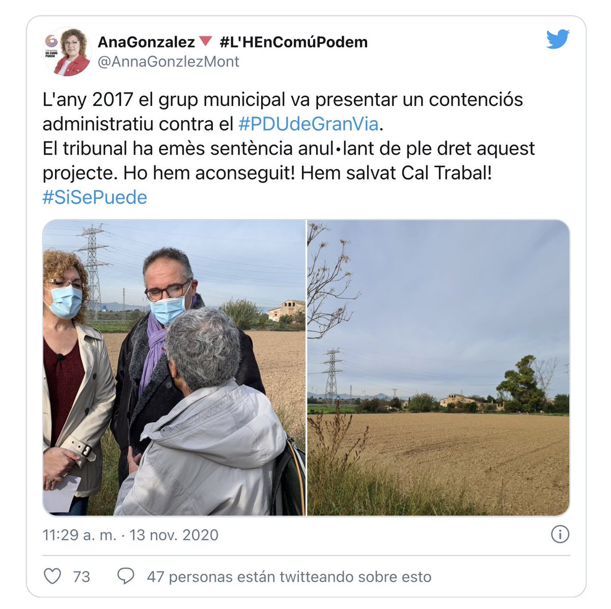 stopmonstre's tweet photo. Diferenciar quan es governa o quan s’està a l’oposició costa de veure #stopmonstre Enhorabona L’H https://t.co/GJFOvhWQaw