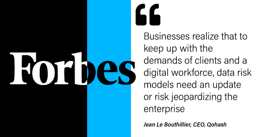 Qohash's tweet photo. As seen in @Forbes today, our Founder &amp; CEO Jean Le Bouthillier talks about lessons learned leading through a pandemic, along with other #cybersecurity executives. An enlightening article by senior contributor @LouisColumbus .
https://t.co/IVgjPMlwFK https://t.co/BPNpZqPN3j