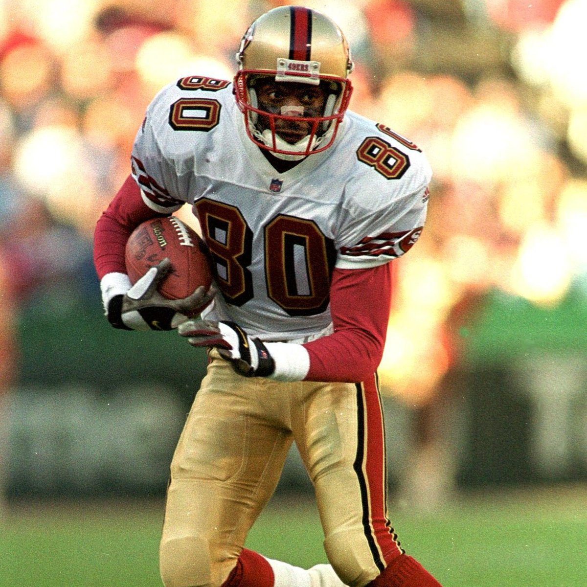 First 24 career games D.K. Metcalf vs Jerry Rice:

Metcalf                   Rice
101            Rec         90
1,688      Rec yds    1,757 
15            Rec TD     12

<a href="/dkm14/">DeKaylin Metcalf</a> #GoHawks