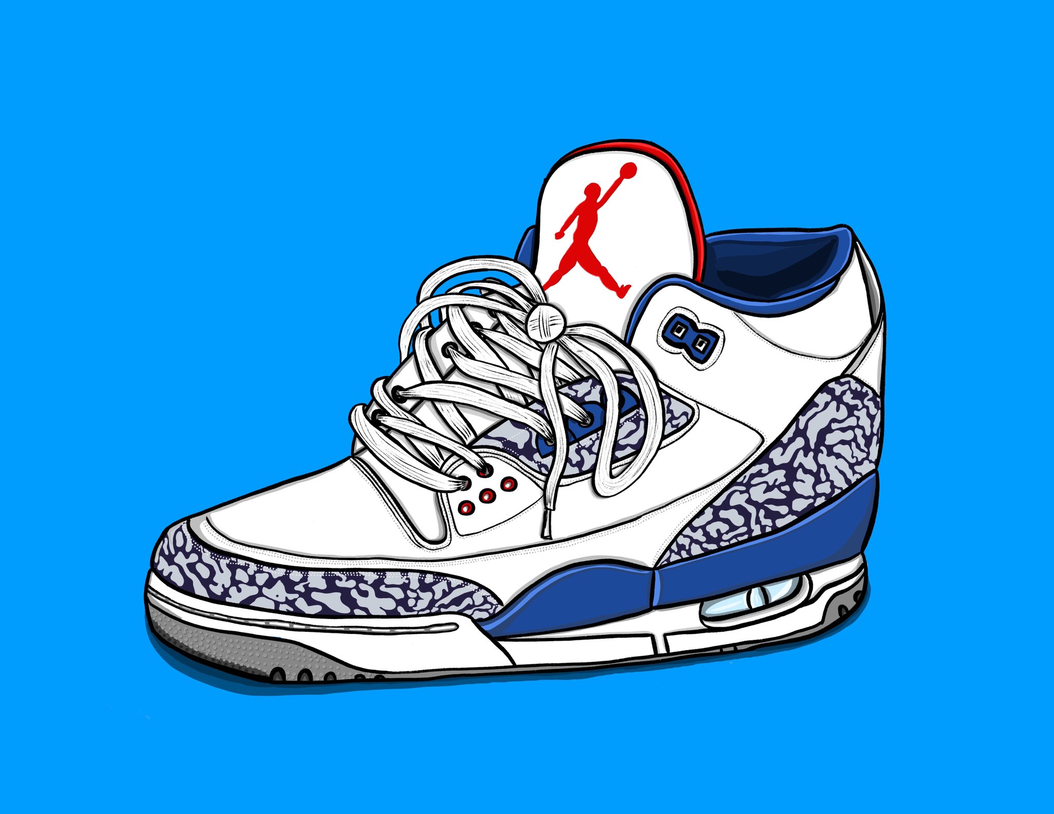 cartoon jordan 3