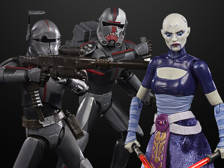 BigBadToyStore's tweet image. Add these #StarWarsTheBlackSeries #AsajjVentress, #BadBatchHunter, &amp;amp; #Crosshair figures to your collection here: bigbadtoystore.com/Search?HideSol… #hasbro #theblackseries #starwars #clonewars #bbts #bigbadtoystore