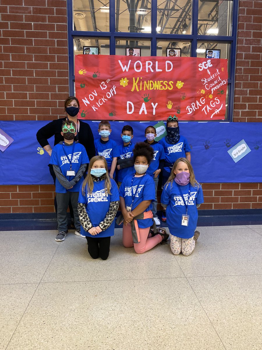 SGASD_SGE's tweet photo. 🦁Student council invites you to celebrate Crazy for Kindness Day on Monday with wacky hair! #SGASD https://t.co/mdk8BDrQVZ