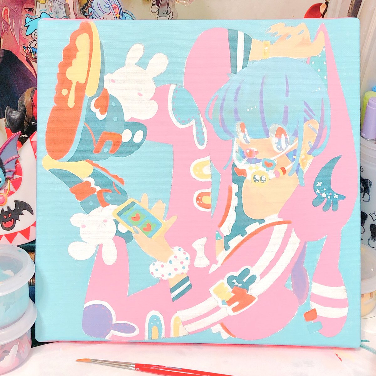 悲しいのでアナログ原画を見てください…✍️ 