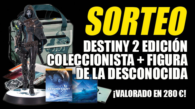 Voy a hacer este sorteazo de la nueva expansión de Destiny 2 Más allá de la luz, solo tenéis que seguir a <a href="/destinygamees/">Destiny 2 ES</a>  y darle RT. Suerte a todos guapos! Yo la tengo y es la hostia, sobre todo porque trae un zigurat de Leds que se enchufa usb xD. 

Suerte!!