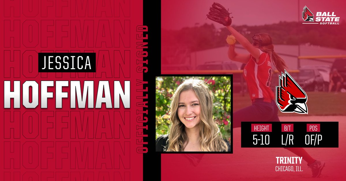 BallStateSB's tweet photo. 𝗜𝘁'𝘀 𝗼𝗳𝗳𝗶𝗰𝗶𝗮𝗹! ✍️

We're very excited to welcome Jessica Hoffman to the family! 

#ChirpChirp | #WeFly https://t.co/GXcrXjWWei