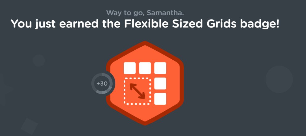 sammodeste1's tweet photo. #100DaysOfCode
R2.2 Day 55
Finally finished stage 2 #CSS Grid course @treehouse for my #fewd #Techdegree. Now my kitchen is finished and I've unpacked everything I can get back to normal chaos ๐ https://t.co/YmUiBqtO0y