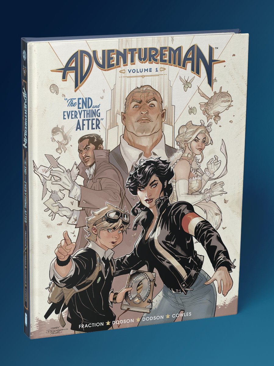 TerryDodsonArt's tweet photo. The OVERSIZED 168 Page ADVENTUREMAN Vol 1 Hardcover is Out
DECEMBER 9th
from @ImageComics!
Order from your Local Comics Retailer
https://t.co/04VwpArX99
Diamond ID: AUG200064
Available through @comiXology also.
#adventureman #fractiondodson https://t.co/gHCTGIeUlD