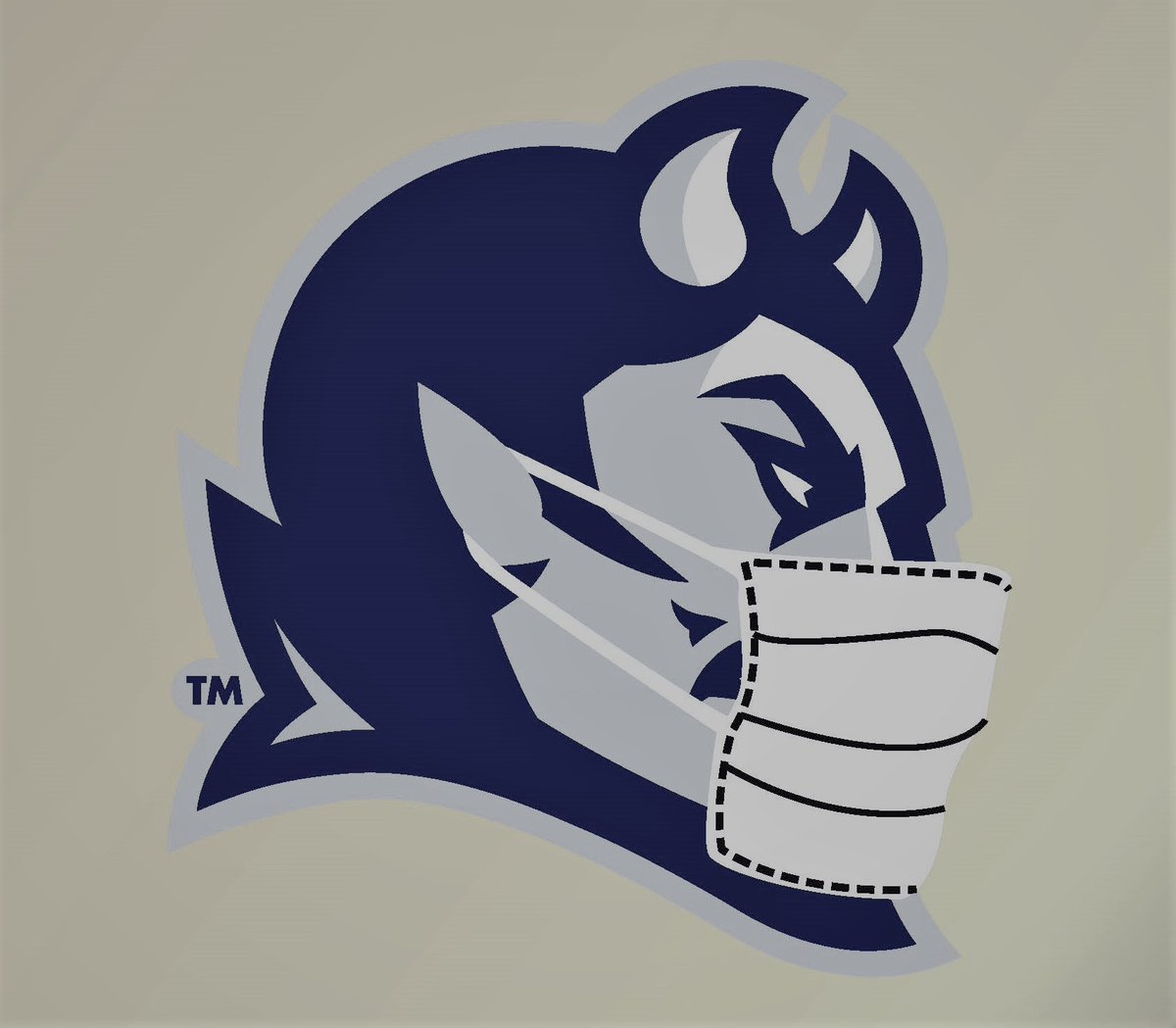 Mask up and stay safe Blue Devils!