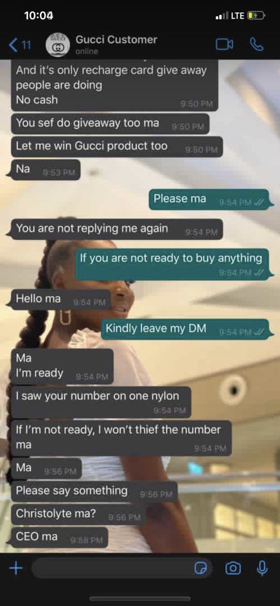 A chat between my Sister and One of her customers😂😂😂....Now I see the reason why some people don’t reply to messages like this😂😂😂😂....#yellow #BetterTogether #bettertime #NGASLE #InvestWithYescapital